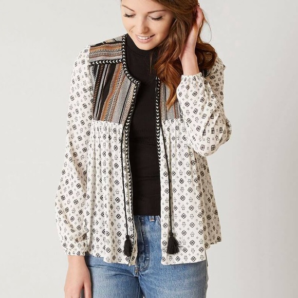 Jolt Sweaters - Buckle | Printed Cardigan